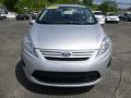 2013 Ingot Silver Ford Fiesta S Sedan  photo #6