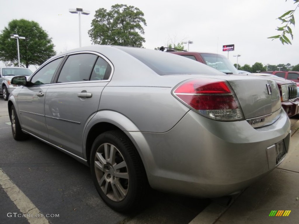 2007 Aura XE - Silver Pearl Metallic / Gray photo #2