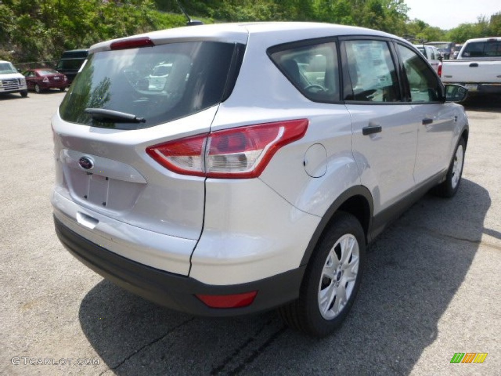 2014 Escape S - Ingot Silver / Charcoal Black photo #2