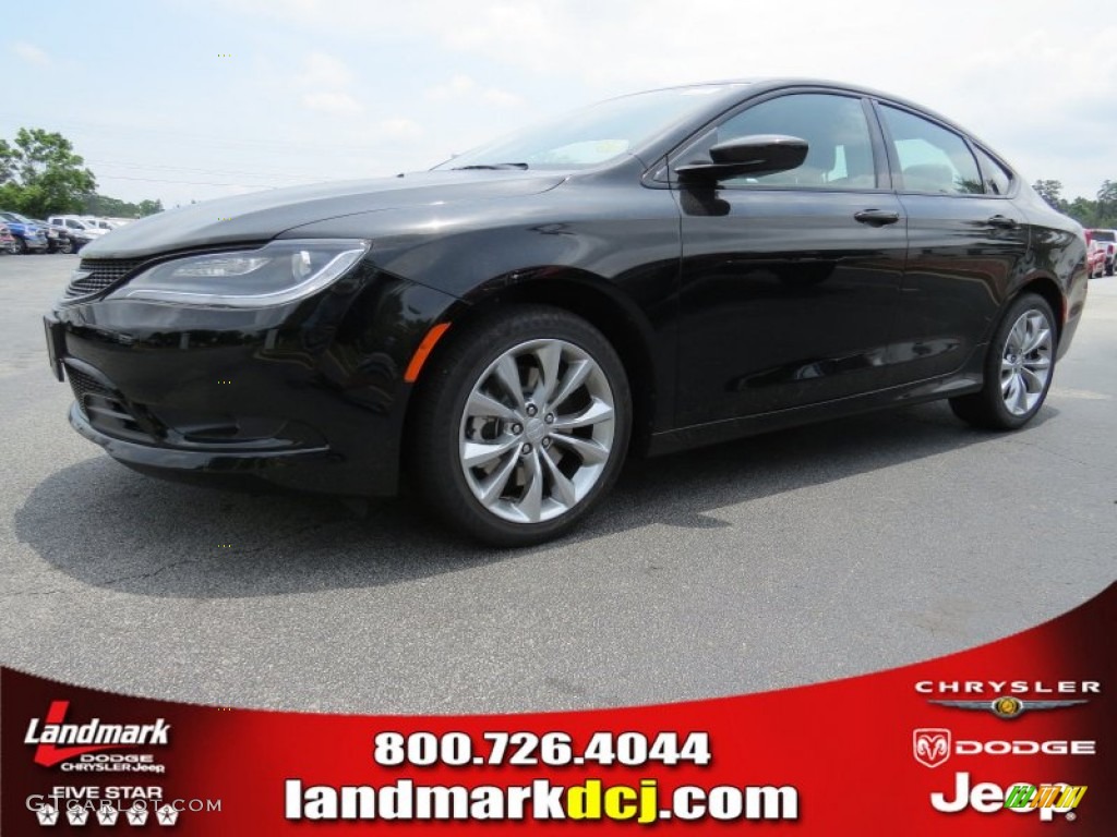 Black Chrysler 200