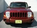 2006 Inferno Red Pearl Jeep Commander   photo #8