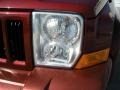 2006 Inferno Red Pearl Jeep Commander   photo #9