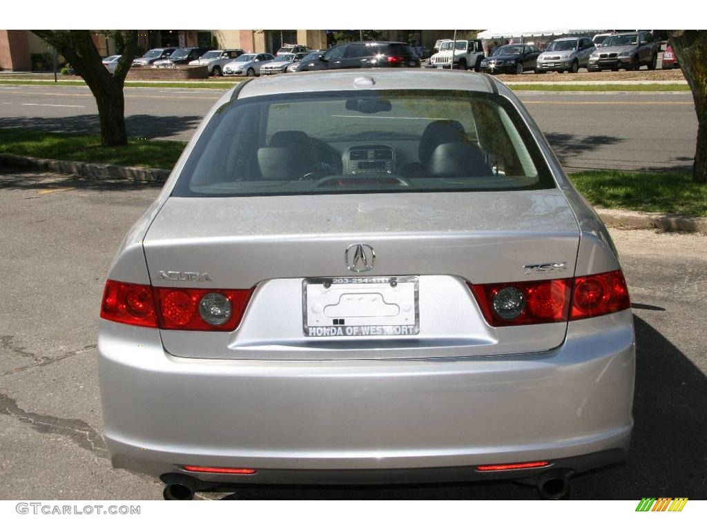 2006 TSX Sedan - Alabaster Silver Metallic / Ebony Black photo #6