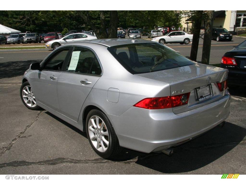 2006 TSX Sedan - Alabaster Silver Metallic / Ebony Black photo #8