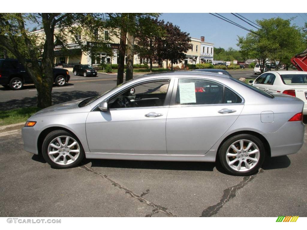 2006 TSX Sedan - Alabaster Silver Metallic / Ebony Black photo #9