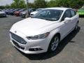 2014 White Platinum Ford Fusion SE EcoBoost  photo #5