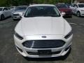 2014 White Platinum Ford Fusion SE EcoBoost  photo #6