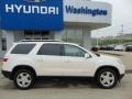 2008 White Diamond Tricoat GMC Acadia SLT AWD  photo #2