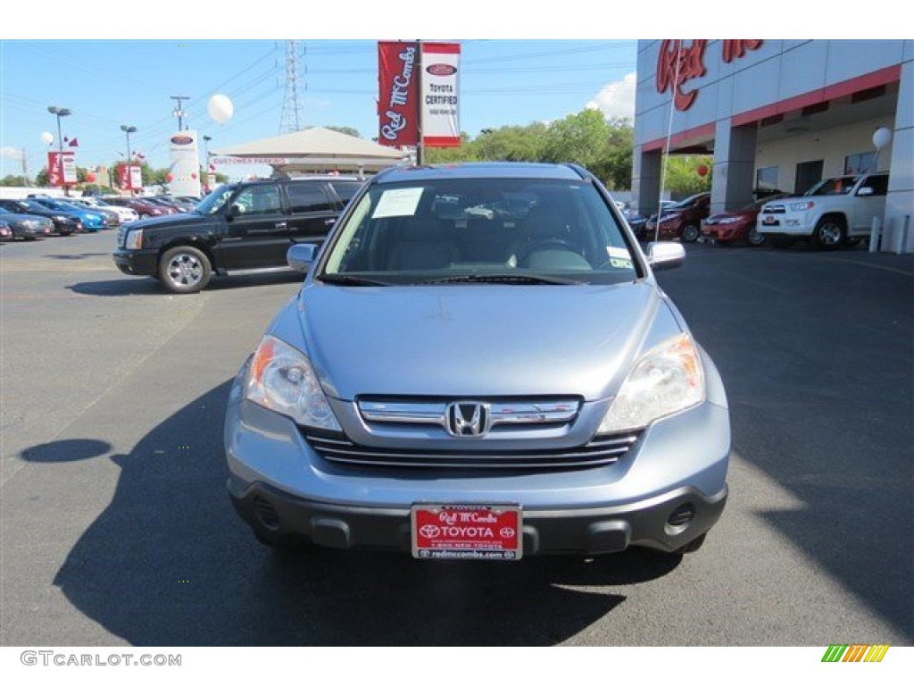 2008 CR-V EX-L - Royal Blue Pearl / Gray photo #2