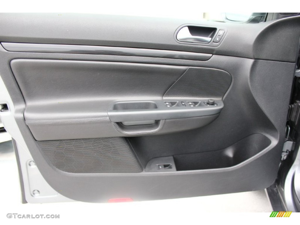 2011 Jetta SE SportWagen - Platinum Gray Metallic / Titan Black photo #10