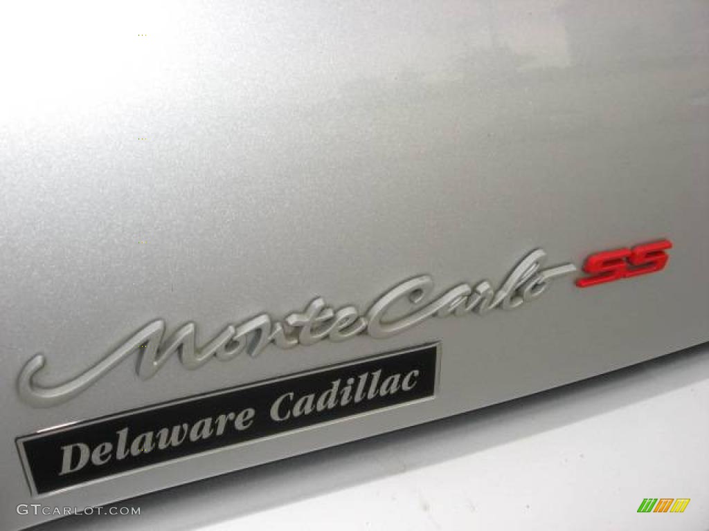 2001 Monte Carlo SS - Galaxy Silver Metallic / Ebony Black photo #36