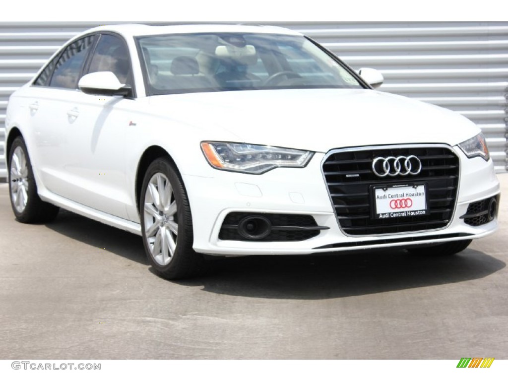 Ibis White Audi A6