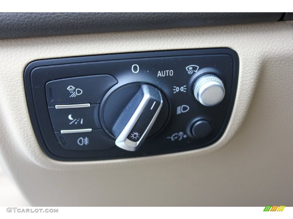 2012 A6 3.0T quattro Sedan - Ibis White / Velvet Beige photo #41