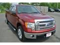 2013 Ruby Red Metallic Ford F150 XLT SuperCab  photo #1