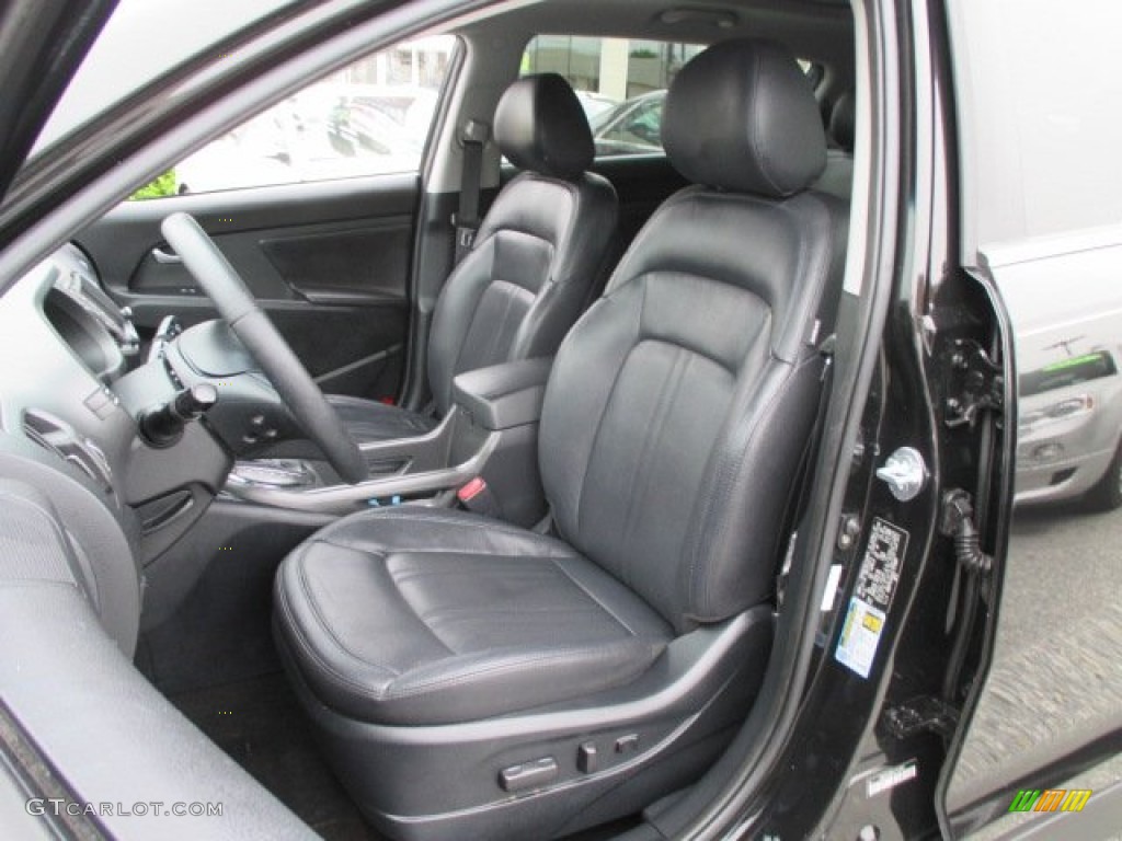 2012 Kia Sportage SX AWD Front Seat Photo #94011145