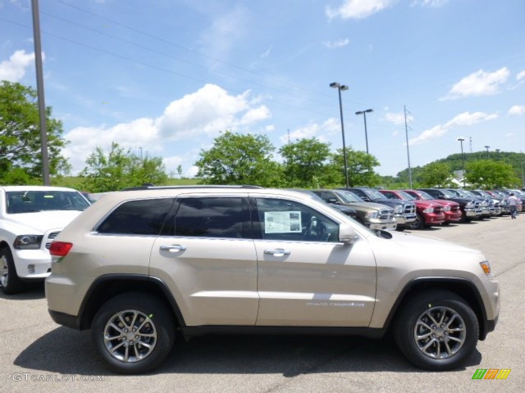 2014 Grand Cherokee Limited 4x4 - Cashmere Pearl / New Zealand Black/Light Frost photo #5