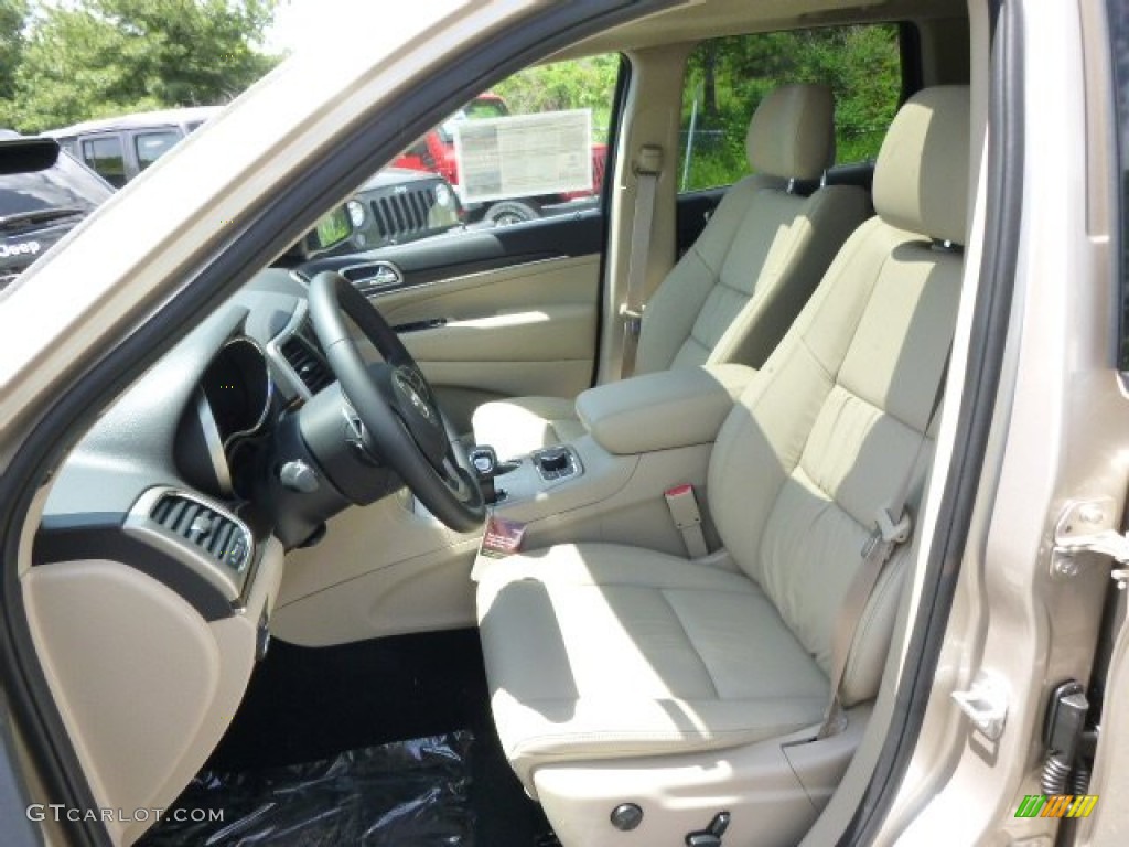 2014 Grand Cherokee Limited 4x4 - Cashmere Pearl / New Zealand Black/Light Frost photo #10
