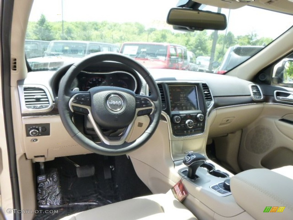 2014 Grand Cherokee Limited 4x4 - Cashmere Pearl / New Zealand Black/Light Frost photo #12