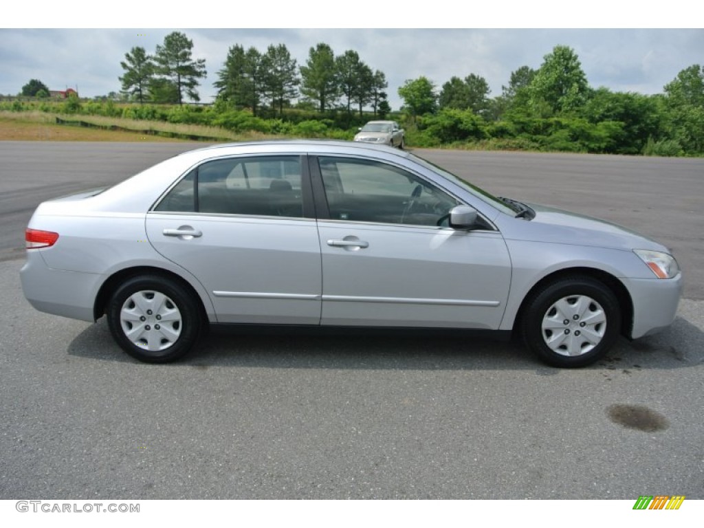 Satin Silver Metallic 2003 Honda Accord LX Sedan Exterior Photo #94012357