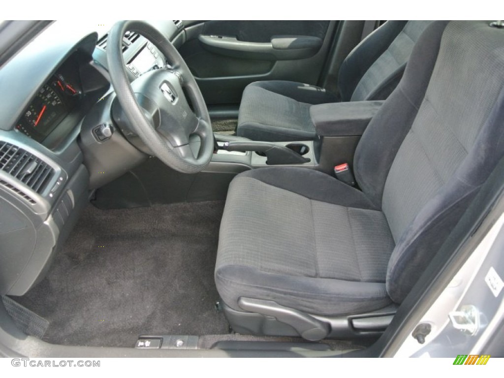 2003 Accord LX Sedan - Satin Silver Metallic / Black photo #8