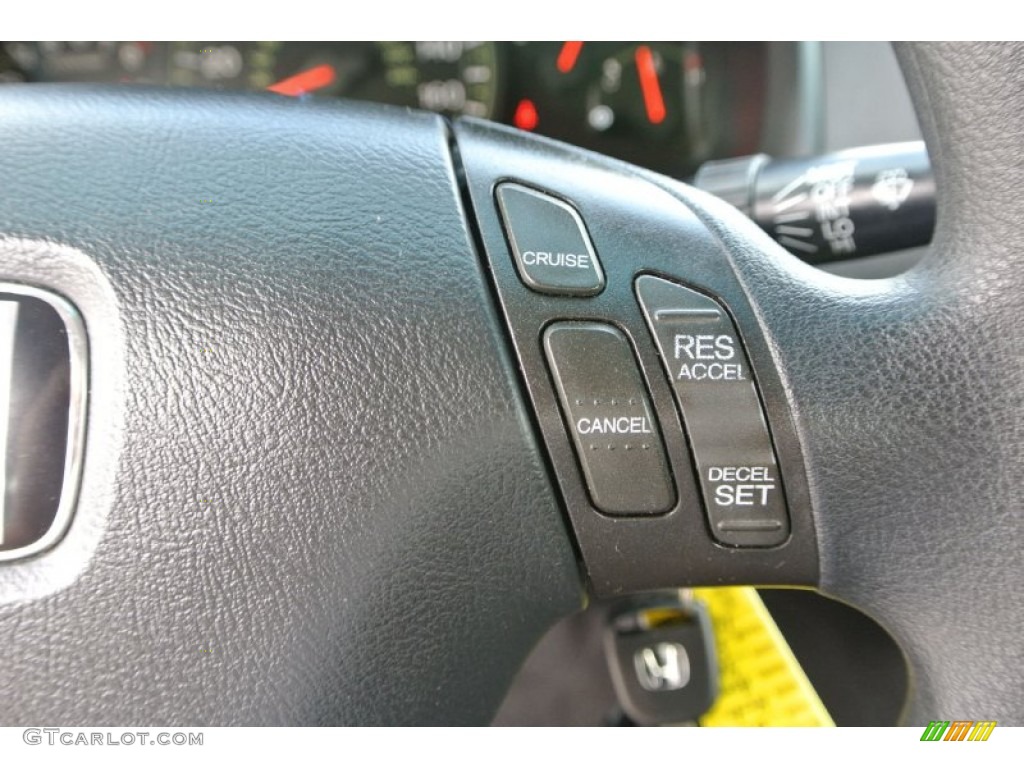 2003 Accord LX Sedan - Satin Silver Metallic / Black photo #15