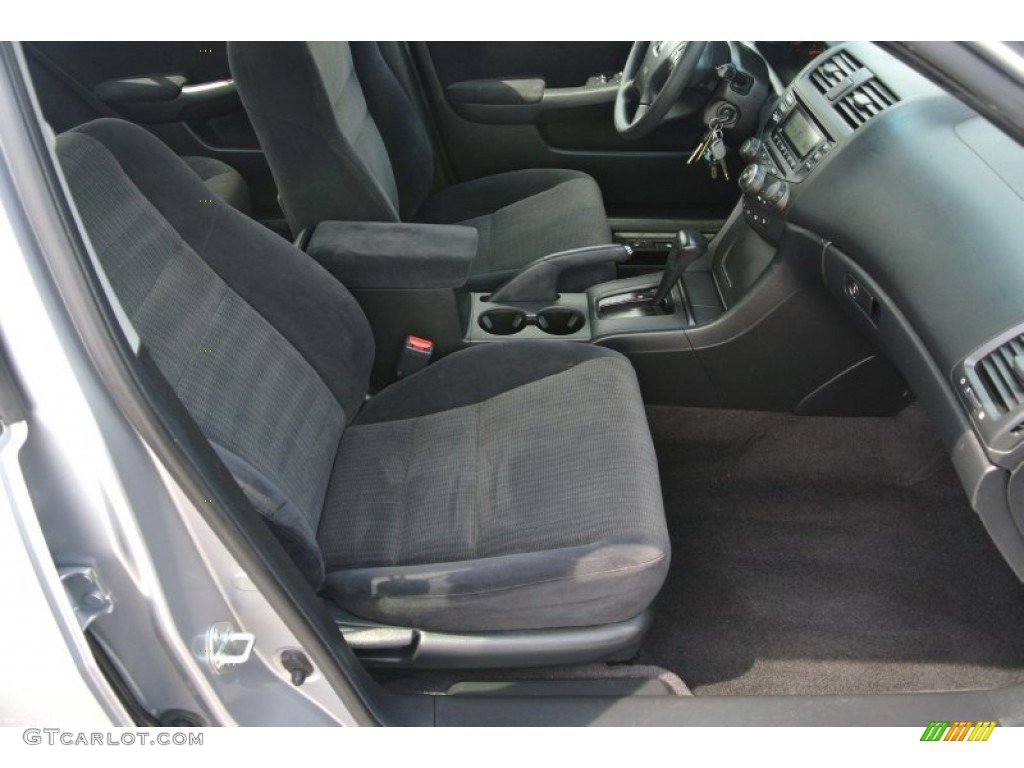 2003 Accord LX Sedan - Satin Silver Metallic / Black photo #19