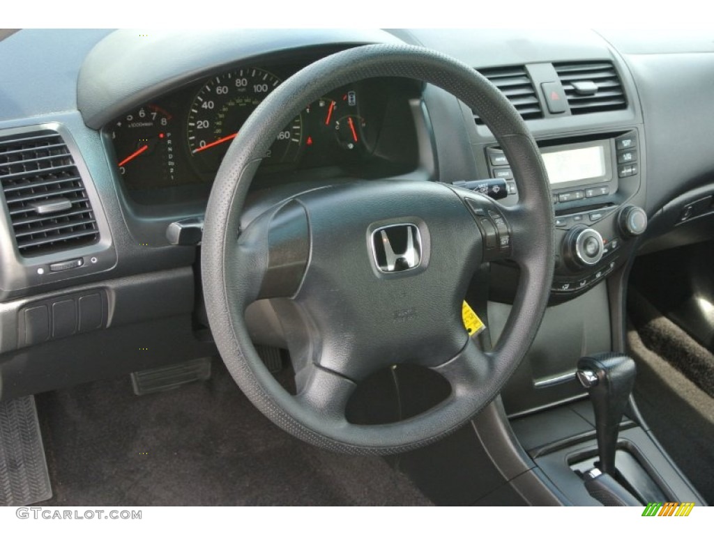 2003 Accord LX Sedan - Satin Silver Metallic / Black photo #25