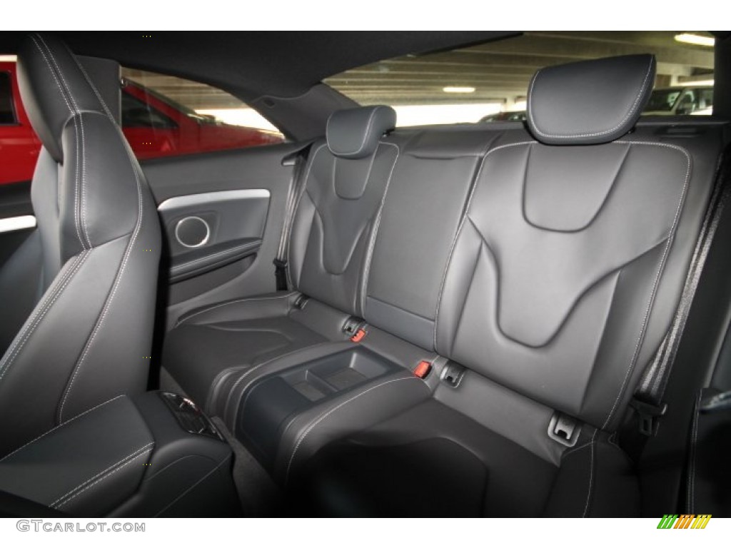 2014 Audi S5 3.0T Premium Plus quattro Coupe Rear Seat Photos