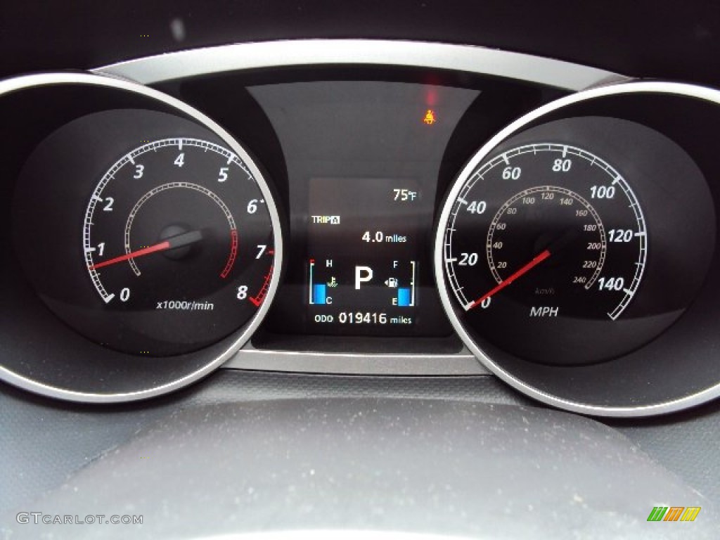 2012 Outlander SE AWD - Graphite Gray Metallic / Black photo #13