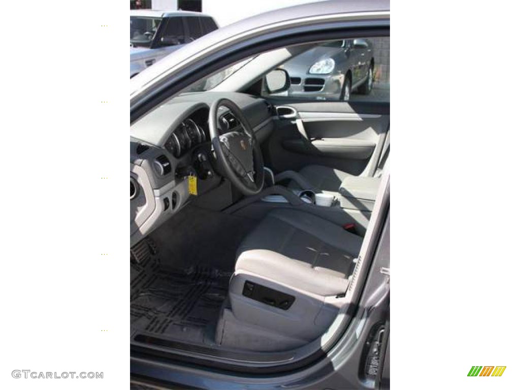Stone/Steel Grey Interior 2006 Porsche Cayenne S Photo #940221
