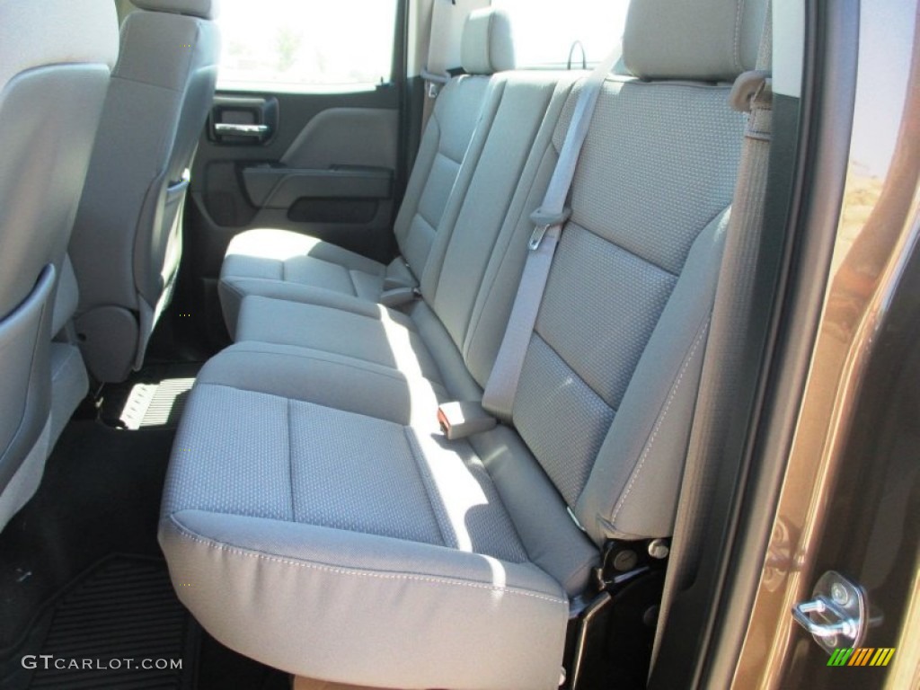 2014 Sierra 1500 Double Cab - Bronze Alloy Metallic / Jet Black/Dark Ash photo #15