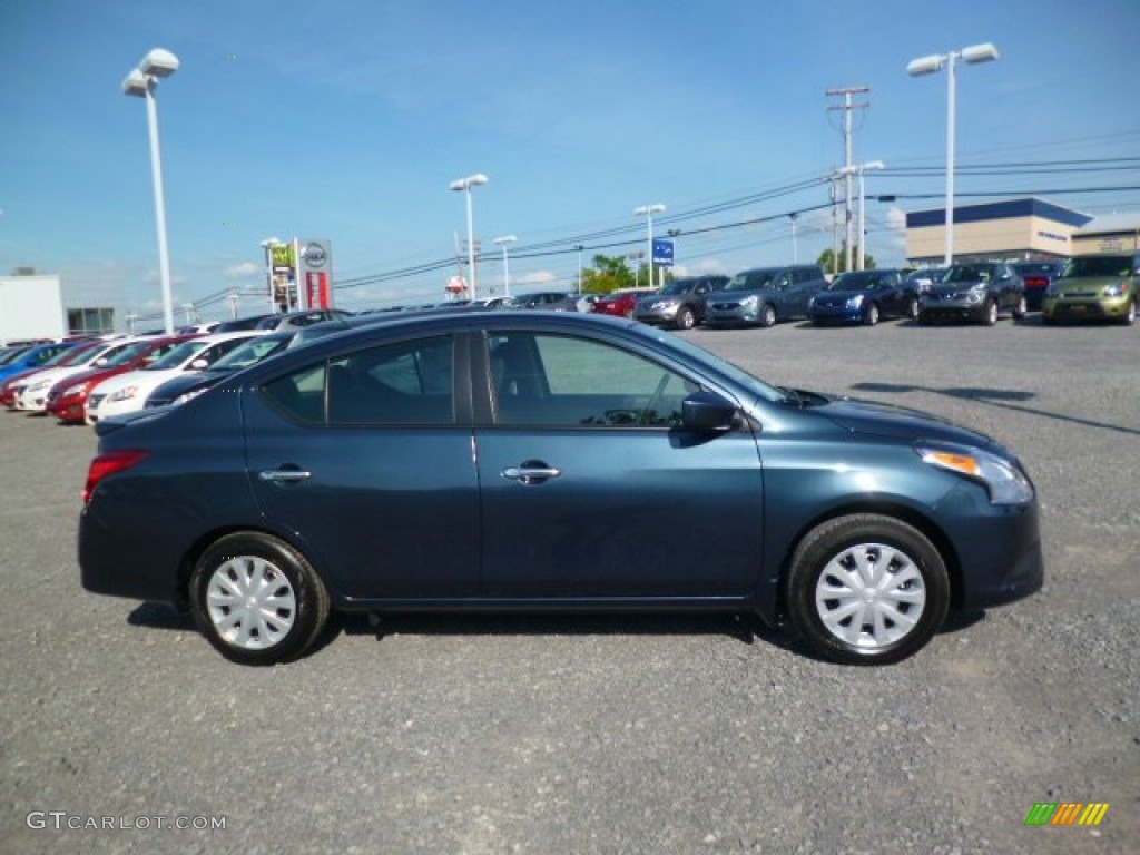 2015 Versa 1.6 SV Sedan - Graphite Blue / Charcoal photo #8