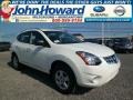 2014 Pearl White Nissan Rogue Select S  photo #1