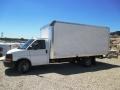 2014 Summit White GMC Savana Cutaway 3500 Commercial Moving Truck  photo #3