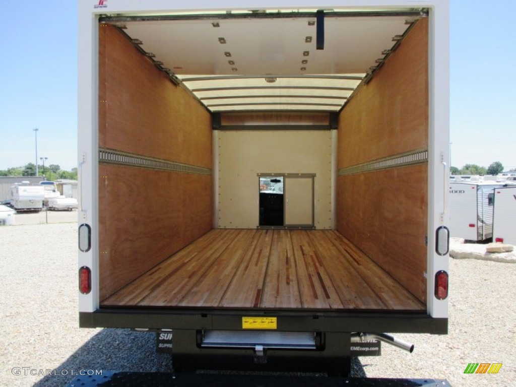 2014 Savana Cutaway 3500 Commercial Moving Truck - Summit White / Medium Pewter photo #13