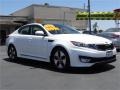 2013 Snow White Pearl Kia Optima Hybrid EX  photo #1