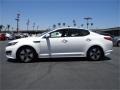  2013 Optima Hybrid EX Snow White Pearl