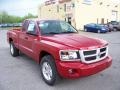 2009 Inferno Red Crystal Pearl Dodge Dakota Lone Star Extended Cab  photo #12