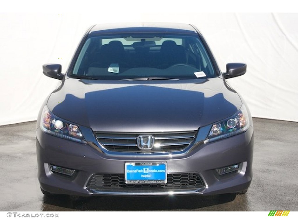 2014 Accord Sport Sedan - Modern Steel Metallic / Black photo #2