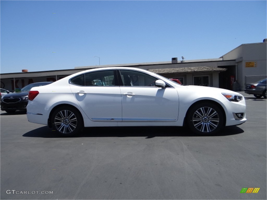2014 Cadenza Premium - Snow White Pearl / Black photo #2