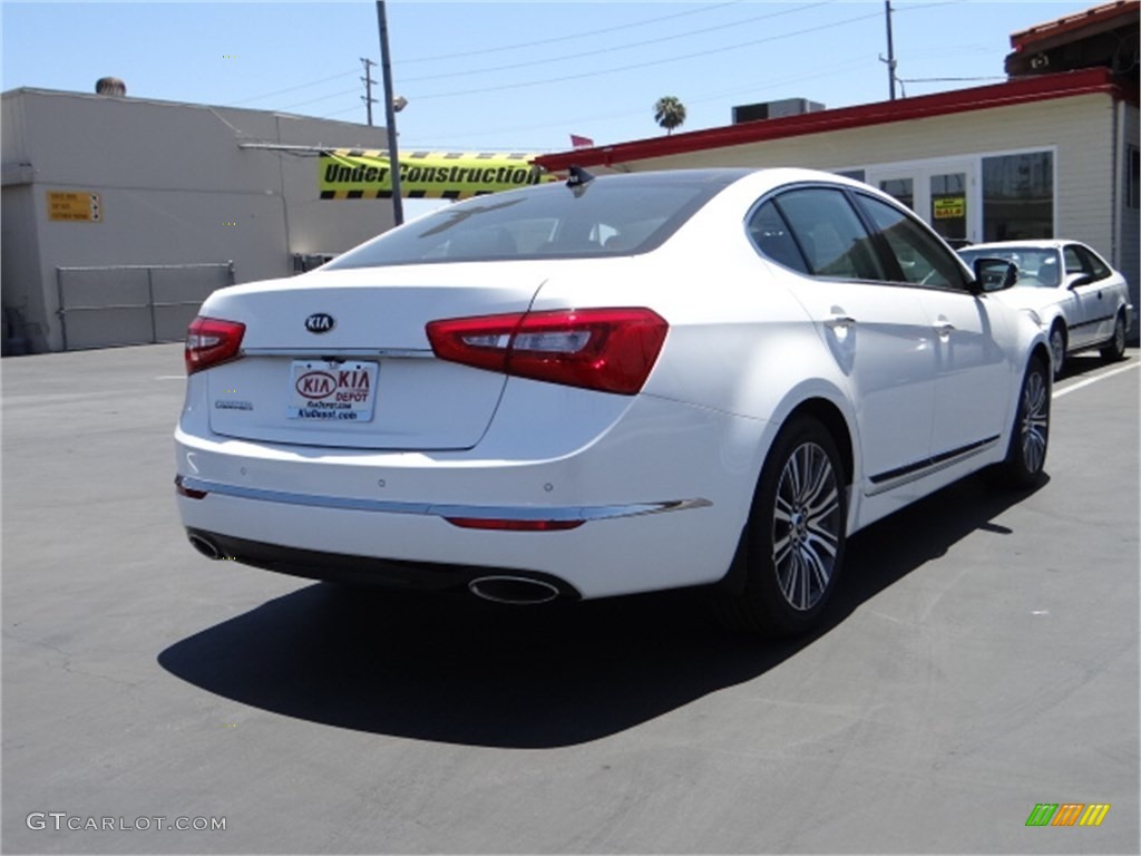 2014 Cadenza Premium - Snow White Pearl / Black photo #3