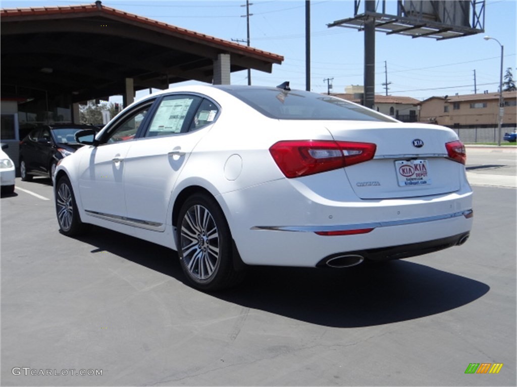 2014 Cadenza Premium - Snow White Pearl / Black photo #4
