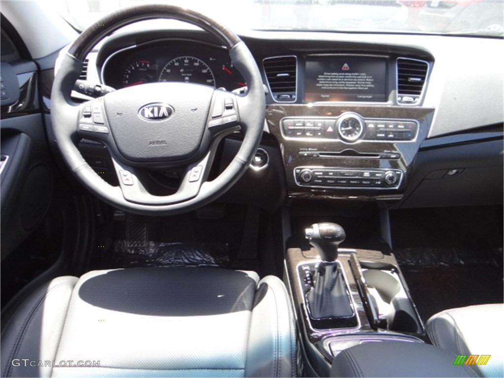 2014 Cadenza Premium - Snow White Pearl / Black photo #10