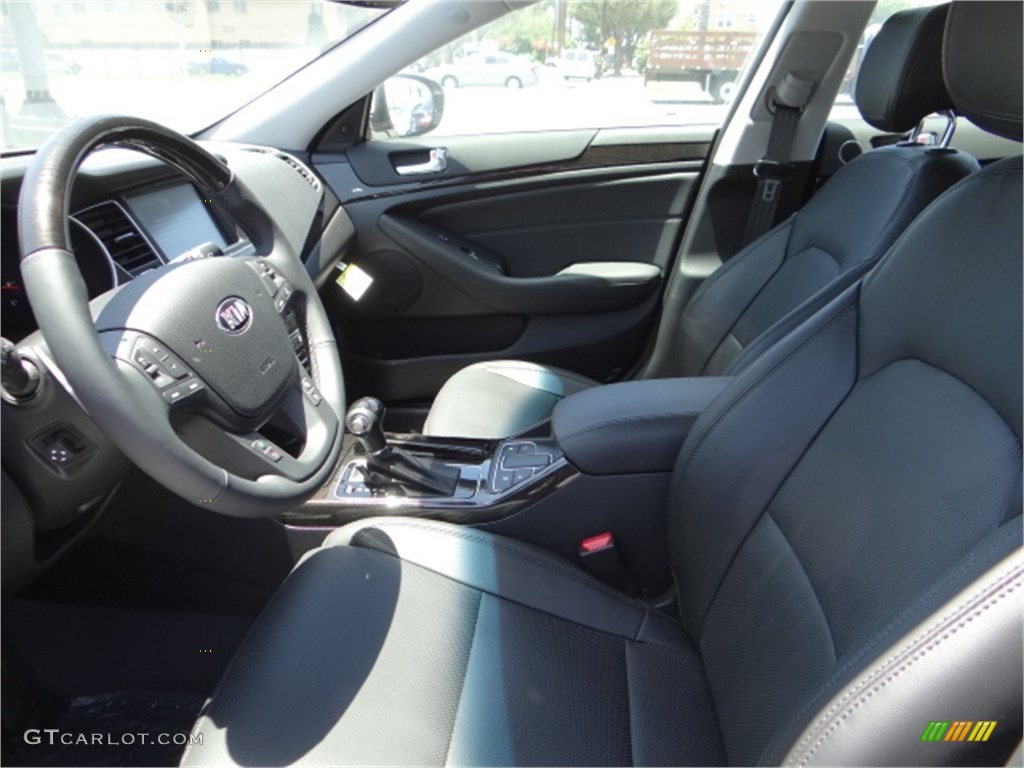 2014 Cadenza Premium - Snow White Pearl / Black photo #11