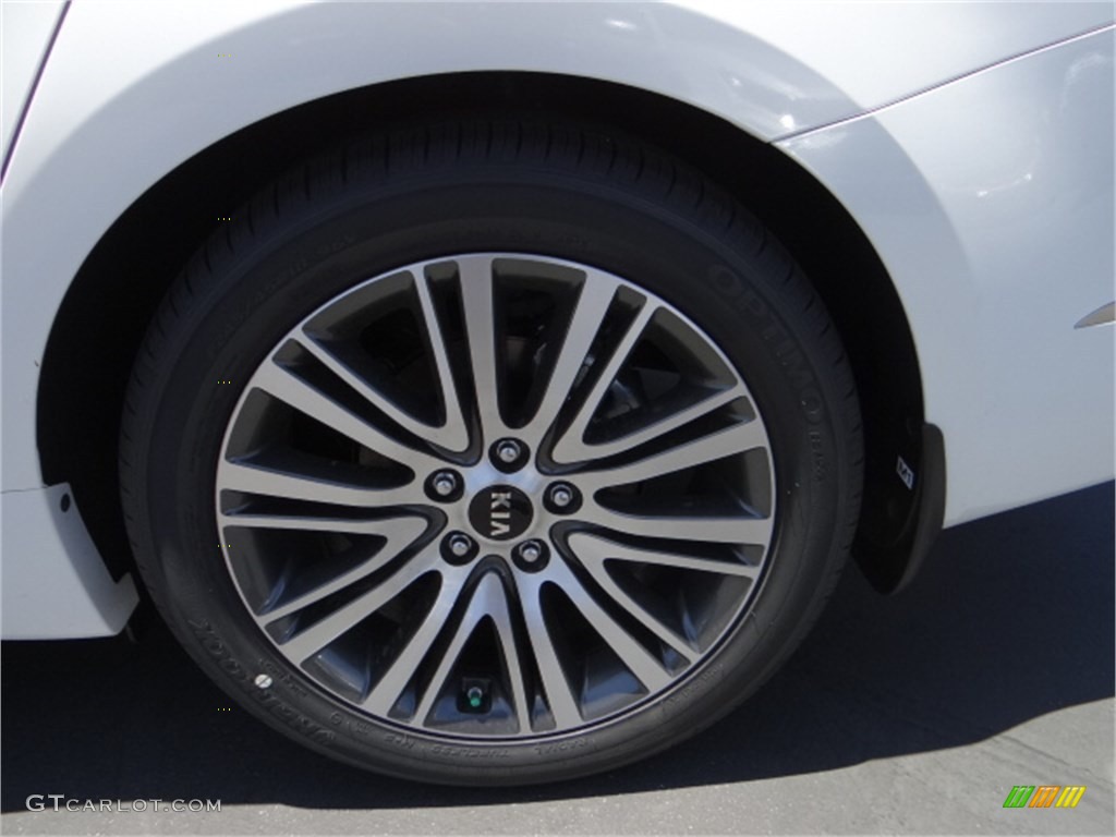 2014 Cadenza Premium - Snow White Pearl / Black photo #14