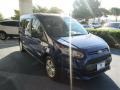 2014 Deep Impact Blue Ford Transit Connect XLT Wagon  photo #2