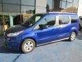 2014 Deep Impact Blue Ford Transit Connect XLT Wagon  photo #6
