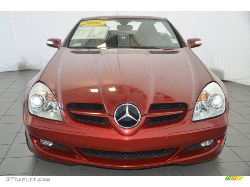 Firemist Red Metallic 2006 Mercedes-Benz SLK 350 Roadster Exterior Photo #94027894