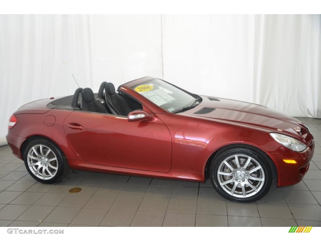 Firemist Red Metallic 2006 Mercedes-Benz SLK 350 Roadster Exterior Photo #94027951