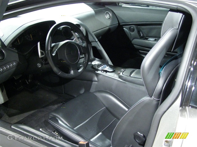 2004 Lamborghini Murcielago Coupe Black Dashboard Photo #94029